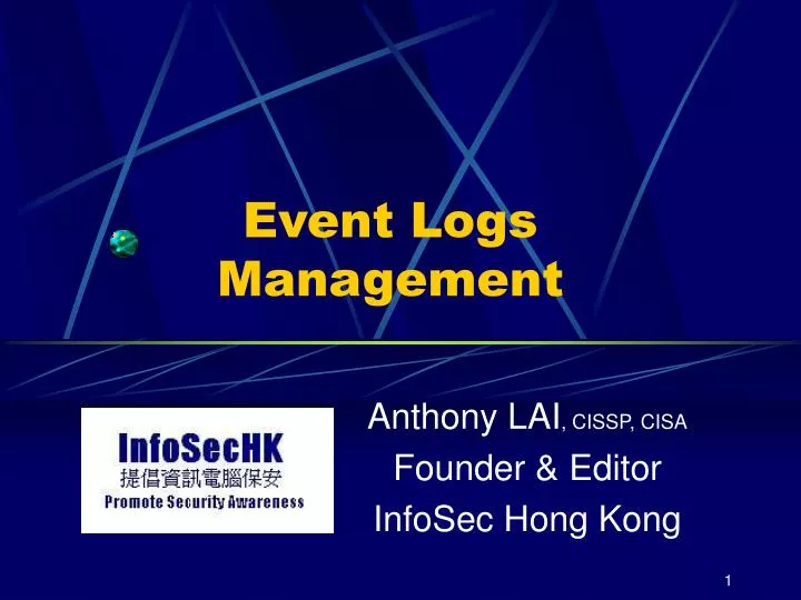 event logs management