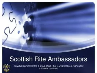 Scottish Rite Ambassadors