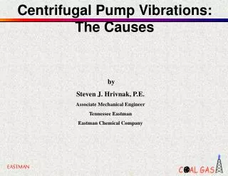 Centrifugal Pump Vibrations: The Causes