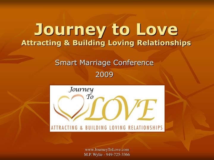 journey to love attracting building loving relationships