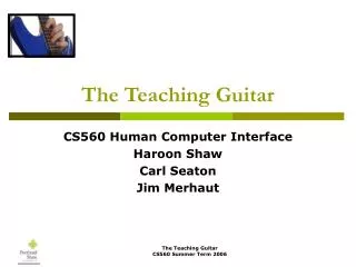 The Teaching Guitar