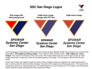 SSC San Diego Logos