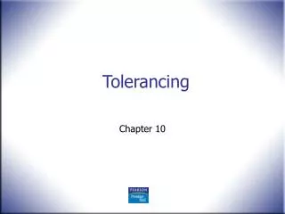 Tolerancing