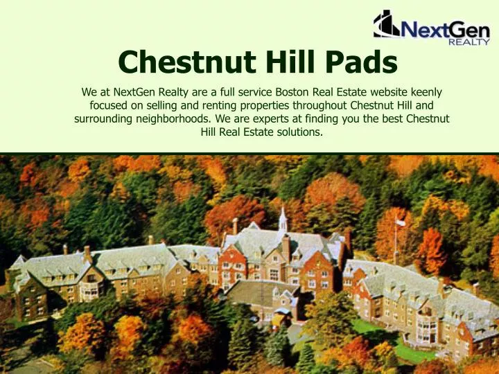 chestnut hill pads