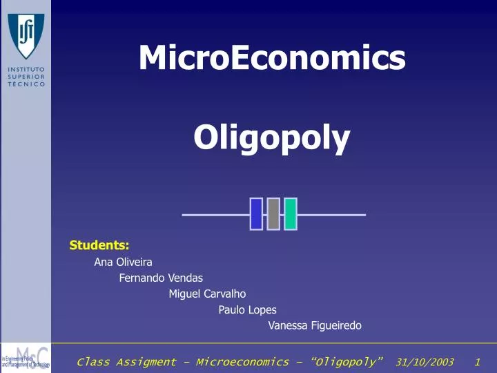 microeconomics oligopoly