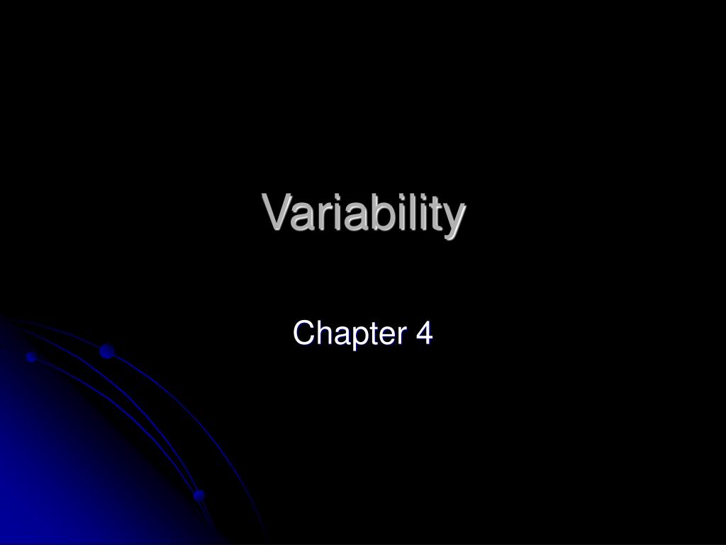 Movement Variability Ppt PPT - Variability PowerPoint Presentation, free download - ID:424550