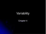 Variability - slide 1