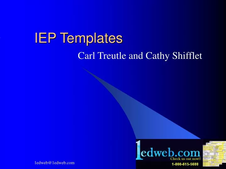 iep templates