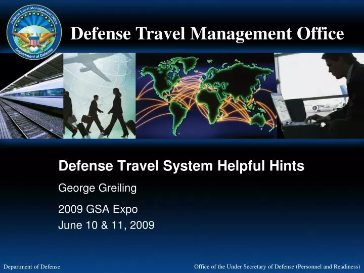 defense travel system helpful hints