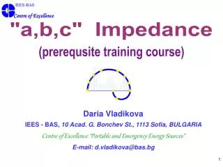 (prerequsite training course)