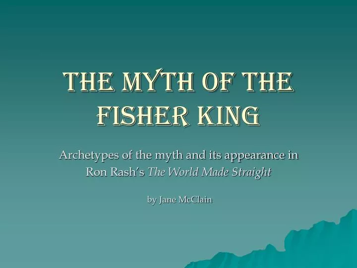 the myth of the fisher king