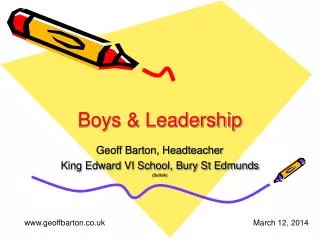 Boys &amp; Leadership