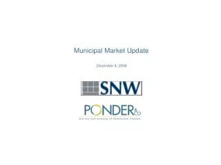 Municipal Market Update