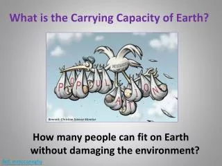 What is the Carrying Capacity of Earth?