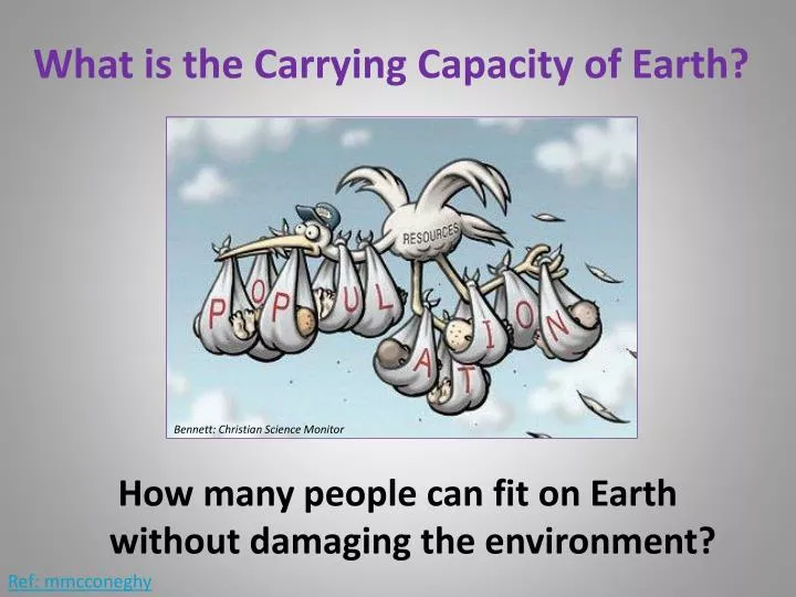 what is the carrying capacity of earth