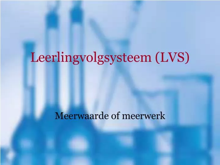 leerlingvolgsysteem lvs