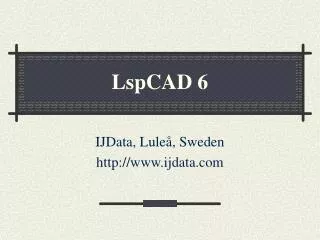 LspCAD 6