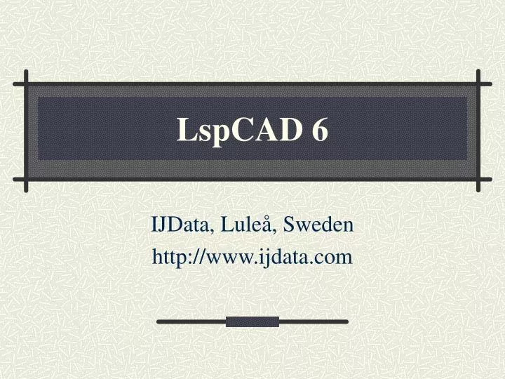 lspcad 6