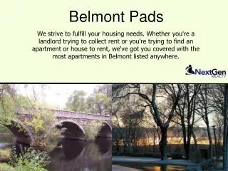 Belmont Pads