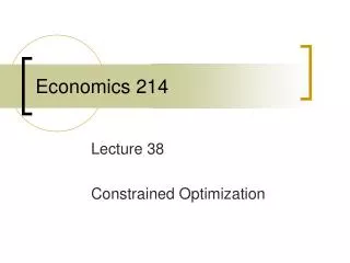economics 214