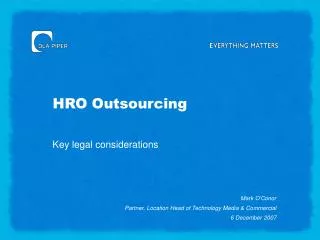 HRO Outsourcing
