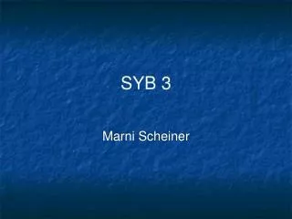 syb 3