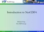 Introduction to NetCDF4