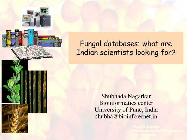 fungal databases what are indian scientists looking for