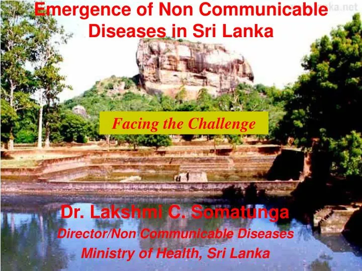 emergence of non communicable diseases in sri lanka