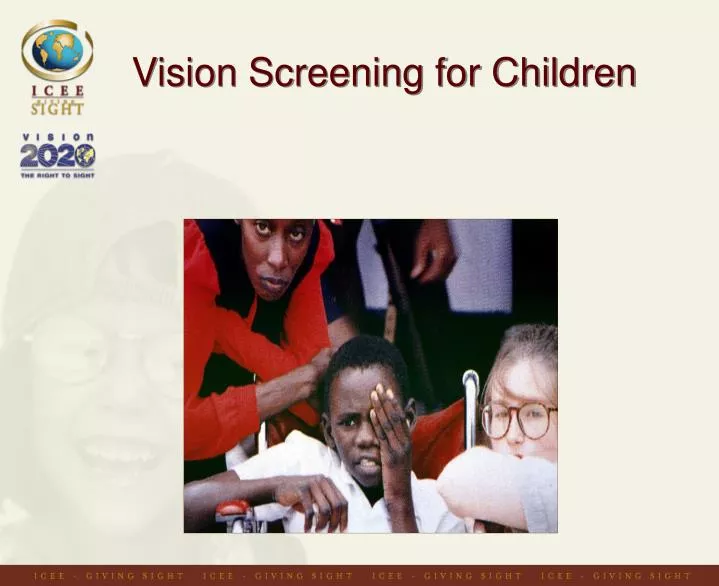vision screening for children