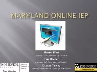 Maryland online iep