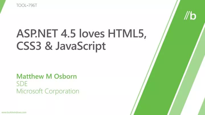 asp net 4 5 loves html5 css3 javascript
