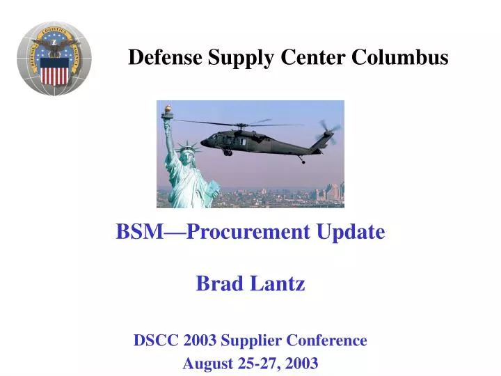 defense supply center columbus