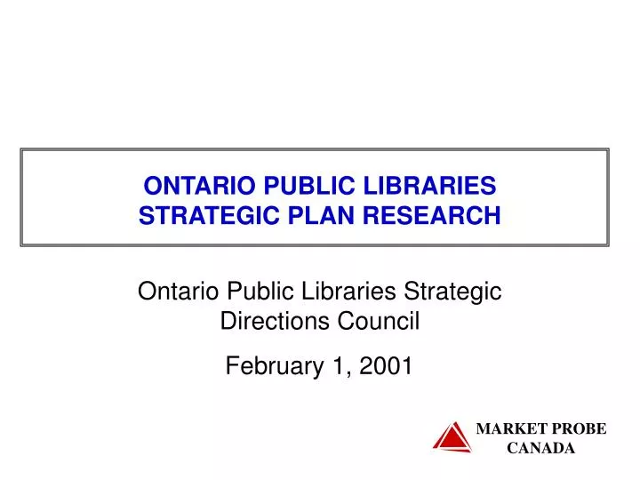 ontario public libraries strategic plan research