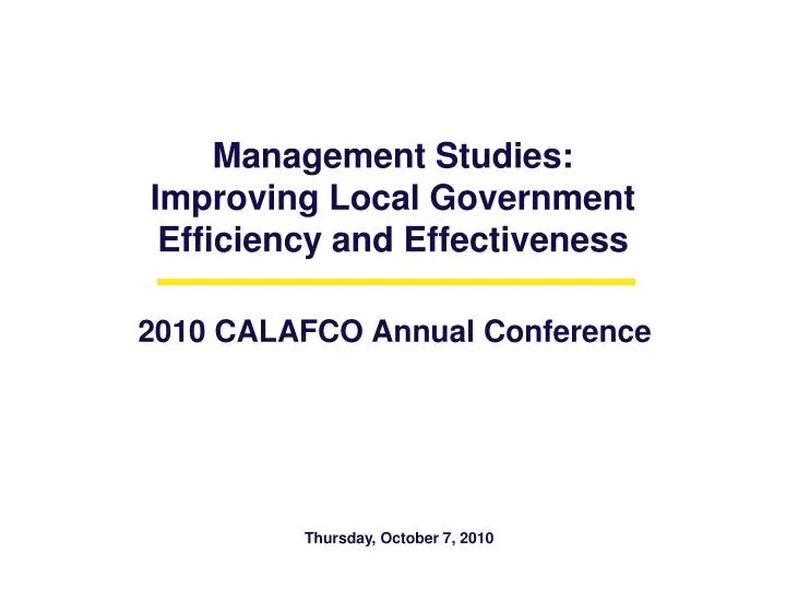 management studies improving local government efficiency and effectiveness gif