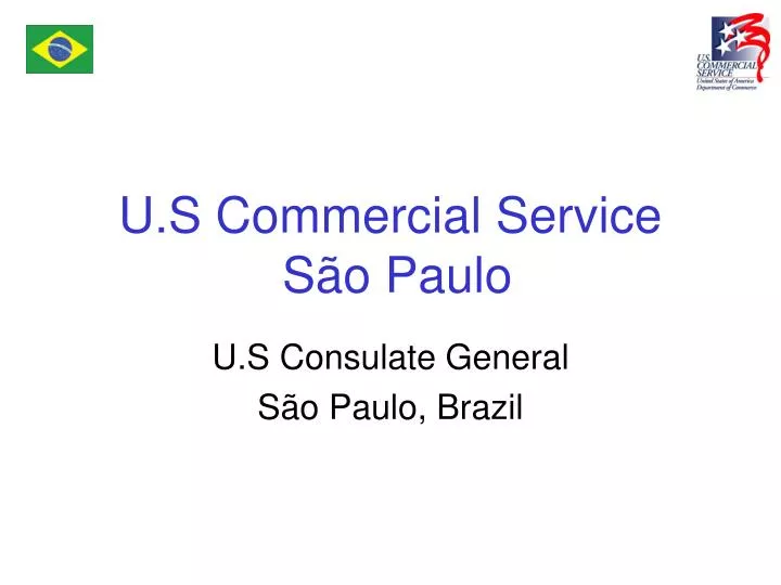 u s commercial service s o paulo