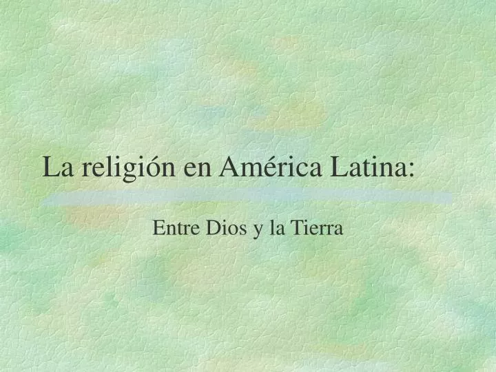 la religi n en am rica latina