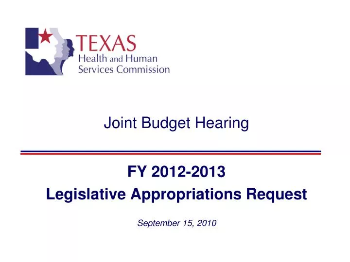 joint budget hearing