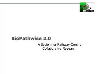 BioPathwise 2.0