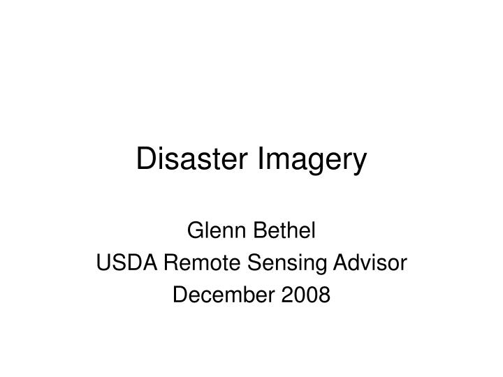 disaster imagery