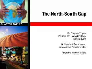 The North-South Gap