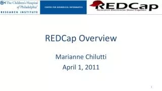 REDCap Overview