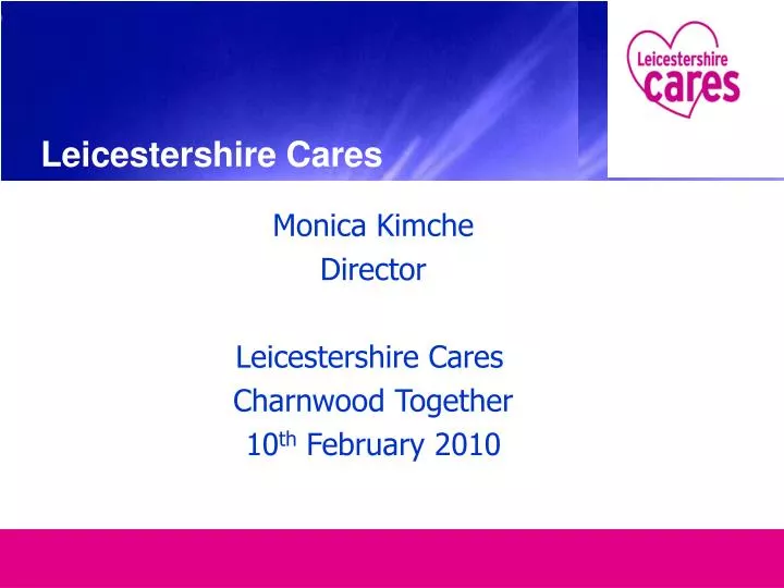 leicestershire cares