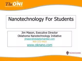 Nanotechnology For Students