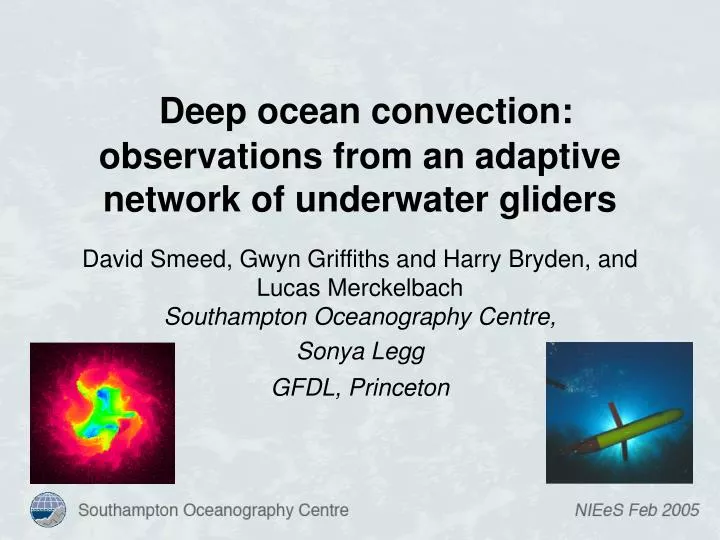 deep ocean convection observations from an adaptive network of underwater gliders