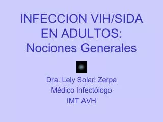 infeccion vih sida en adultos nociones generales