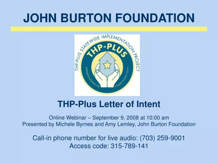 john burton foundation