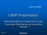 UA3P Presentation