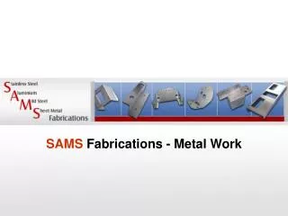 Custom Metal Fabrication