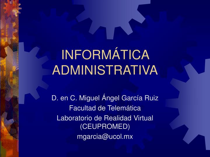 inform tica administrativa